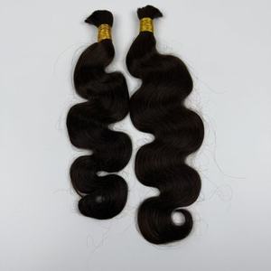 Pephair Popular Indian Pepper Cabello Humano Naturalmente Teñido en Paquetes Súper Doblemente Estirados con Onda Corporal - Product Image 6