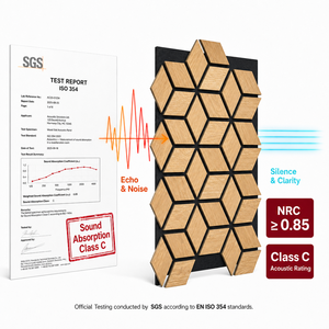 <span class=keywords><strong>Paneles</strong></span> Acústicos Autoadhesivos de MDF o HDF, <span class=keywords><strong>Paneles</strong></span> Insonorizantes <span class=keywords><strong>para</strong></span> Decoración de Salas de Reuniones de Oficina, Reducción de Ruido - Product Image 3