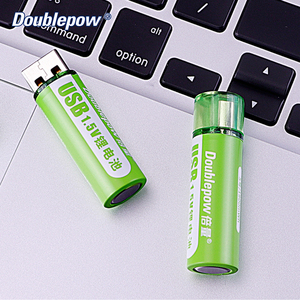 1400mWh batteria ricaricabile al litio <span class=keywords><strong>AA</strong></span> dimensioni 1.5V con porta USB - Product Image 2