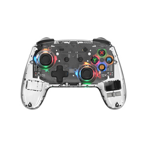 Nieuwe Switch Game Controller Met Tactiele Ontwaken Rgb Lighting Joystick Draadloze Bt Switch Controller