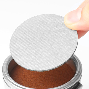 Filtre à poudre pour machine à café <span class=keywords><strong>italienne</strong></span>, écran de filtre à poudre, épaisseur 1,7 mm, 51/53/58 mm, filtre à café pour porte-filtre à café - Product Image 2