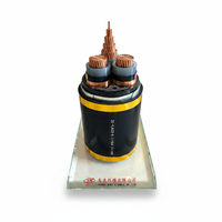 11kV 15kV 33kV 240-630 mm² Kupfer/Aluminium NYY22/NAYY22 XLPE Swa/Sta Armiertes Mittelspannungs-Stromkabel für Untergrundinstallation