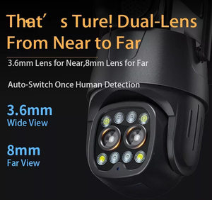 CCTV vigilancia inteligentes auto tracking wifi IP 360 PTZ 1080P HD camaras de <span class=keywords><strong>seguridad</strong></span> exterior - Product Image 3
