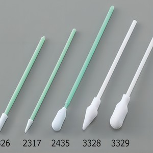 Hisopos para Cuarto Limpio As One C1-2293, Cabezal de Algodón, Eje de Polipropileno, Paquete Suave, Uso Industrial y de Laboratorio - Product Image 2
