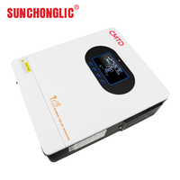Ventes directes usine – Onduleur solaire hybride sûr et efficace CE-6200W compatible lithium-ion avec contrôleur MPPT intégré pour