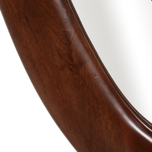 Specchio da parete ovale in legno di mango, elegante decorazione per la casa, per camera da letto, corridoio, ingresso - Product Image 4