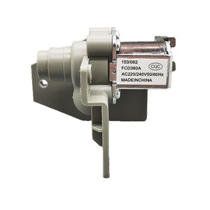 FCD360A <b>Washing</b> <b>Machine</b> Solenoid <b>Valve</b> 220V Single Channel Water Inlet Part - Product Image 4