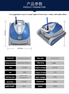 Muro <span class=keywords><strong>de</strong></span> escalada <span class=keywords><strong>piscina</strong></span> <span class=keywords><strong>aspiradora</strong></span> robot automático <span class=keywords><strong>de</strong></span> control remoto robótico limpiador <span class=keywords><strong>de</strong></span> piscinas - Product Image 4