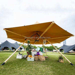 6*6*4m tùy chỉnh sang trọng ấn độ loại nhỏ rơm hat lều vải ngoài trời cắm trại nhà hàng tiệc cưới tổ chức sự kiện Tipi lều - Product Image 4