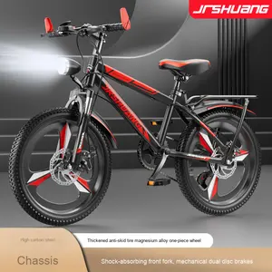 Vélo de montagne de vitesse de 20 pouces pour enfants nouveau acier à pédale ordinaire pour garçons filles âgés de 6 à 12 étudiants - Product Image 5