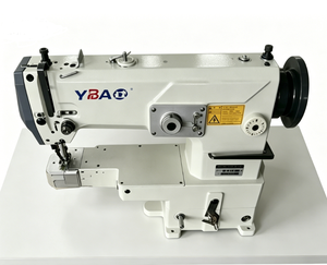 YBAO Single Needle Flat-Bed Triple Feed Heavy Duty High Post Industrial Lock Stitch <b>Sewing</b> <b>Machine</b> with Motor (Model 8B) New - Product Image 2