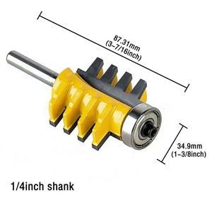 Fraise à rainurer réversible pour joints collés, gabarit de serrure à mortaise, outil de coupe pour le travail du bois - Product Image 5