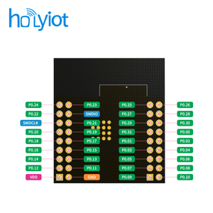 Holyiot高品质蓝牙网状网络模块Ble4.2 Uart射频无线模块Smd，带印刷电路板天线 - Product Image 3