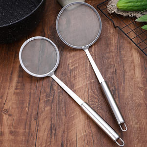 Colador de alimentos DD2416 al por mayor sin asas, cuchara coladora de malla fina de acero inoxidable para cocina - Product Image 3