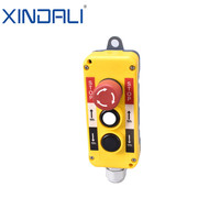 Boîtier de commande suspendu pour grue XDL10-EPBS3/TA IP65 étanche à la pluie, avec boutons poussoirs de levage, 10A 220V, en ABS et métal, 1NO