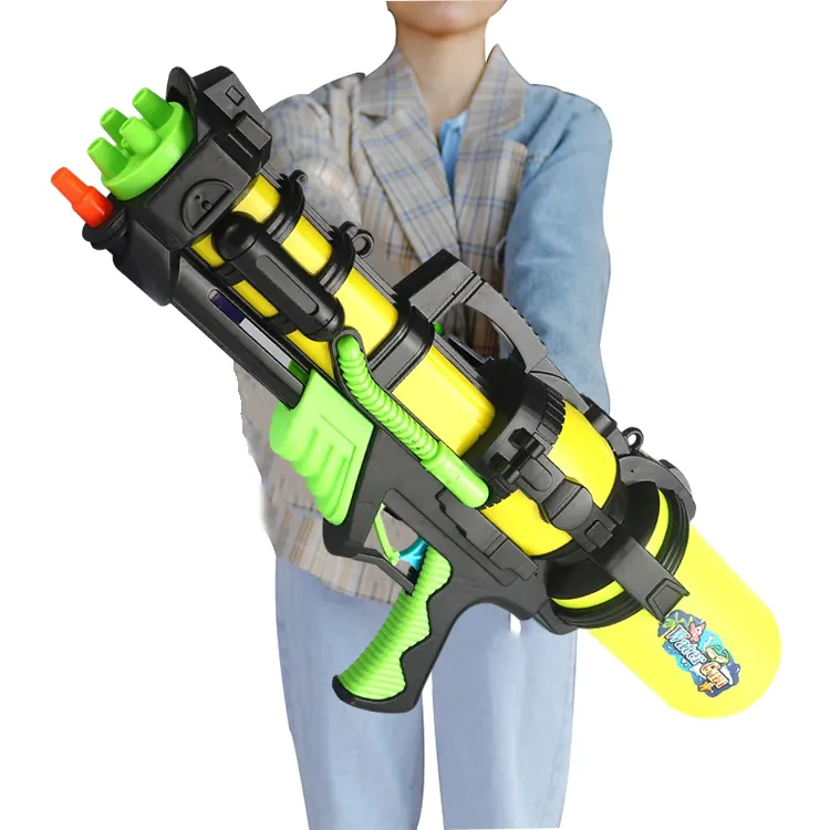 مسدس ماء يدوي بلاستيكي فائق التصويب بحقيبة كبيرة لعب للأطفال