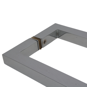 Chất lượng cao phần cứng vuông thép không gỉ vòi hoa sen xử lý thương mại không khung cửa kính xử lý - Product Image 6