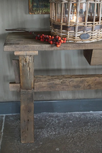 Wooden Side <b>Table</b> Modern Solid <b>Wood</b> End <b>Table</b> Handmade <b>Rustic</b> Bedside Furniture Sustainable Design for Home and Commercial Space - Product Image 5