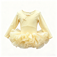 Robe de ballet pour filles, robe de princesse pour enfants, justaucorps à jupe tutu pour la danse