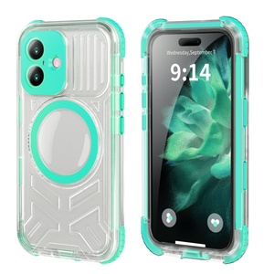 เคสโทรศัพท์กันน้ำสำหรับ iPhone 15/15 Pro/ 15 Plus/ 15 Pro Max อัพเกรดให้100% มุมตกผิวด้านพร้อมสายคล้อง - Product Image 3