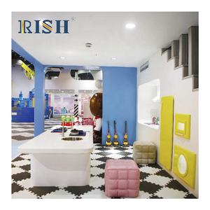 미래 지향적인 센스 테크놀로지 대형 실내 어린이 놀이터 세트 공원 어린이 실내 놀이기구 (클라이밍 월 포함) - Product Image 4