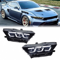 Ford Mustang 2015 bis 2017 Upgrade LED-Scheinwerfer Mit Tagfahrlicht Plug-and-Play Frontlichter Auto-Zubehör Scheinwerfer