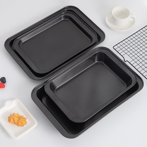 Bandeja para hornear de acero al carbono para uso doméstico, rectangular, antiadherente, estilo antiguo, para pan. - Product Image 3