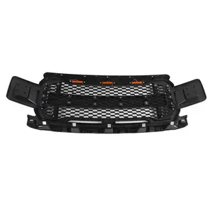 Aksesoris Mobil Truk Pick Up 4X4 dengan Lampu Depan Grille Guard untuk Ford F150 2018-2019