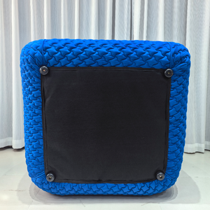 Klein नीले आधुनिक 1-सीट बोबोबोइस स्क्वायर बबल सोफा लिविंग रूम होटल और सैलून उपयोग के लिए - Product Image 3