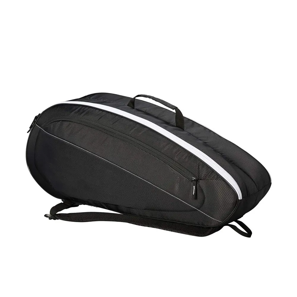 OEM 3/6/12 pack custom portable tennis racquet badminton racket bag