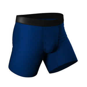 Sous-vêtements pour hommes en tissu modal OEM, poche, string, boxer, respirant, uni, grande taille, sous-vêtements pour hommes - Product Image 4