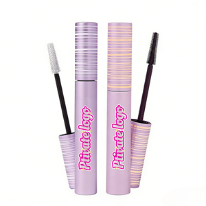 Tube liquide végétalien imperméable personnalisé avec logo pour base de cils, formule longue tenue, volume et courbure, anti-bavures, sans flocons, formule fibre. - Product Image 1