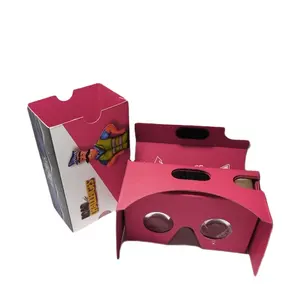 Customer LOGO VR Glasses Virtual Reality Cardboard VR Factory Supplier Good Price 2024 Trend Present VR Cardboard