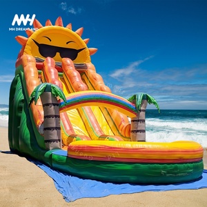 <span class=keywords><strong>Inflatable</strong></span> kép Lane trượt nước sân chơi ngoài trời trẻ em thương mại PVC CE Blower tùy chỉnh khô trượt trượt nhảy trượt - Product Image 6