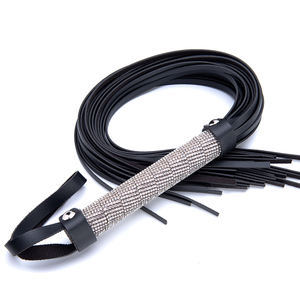 Набор для БДСМ из искусственной кожи: плетка, средства для связывания, игрушки, товары для взрослых - Product Image 2