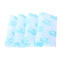 Feuilles de papier personnalisées pour emballage cadeau, logo sur mesure, pour beignets, pizzas, snacks et parfums, papier blanc de qualité alimentaire