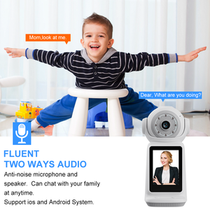 Regis 3MP V380pro <span class=keywords><strong>2</strong></span>,8-Zoll-Bildschirm Ein-Tasten-Anruf Video telefon Drahtlose PTZ IP-CCTV-Kamera AI Humanoid Elder Care Baby phone - Product Image 4