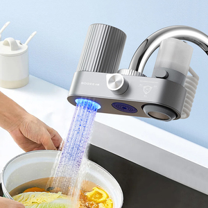 10-Layer Plastic Activated Carbon Faucet <strong>Mount</strong> <strong>Filter</strong> 100 GPD Manual Easy Installation Cleaning Eco-Friendly Safe 1-Year - Product Image 1