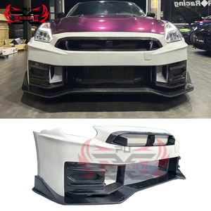 ชุดบอดี้กันชนหน้ารถยนต์คาร์บอนไฟเบอร์ครึ่งหนึ่งสำหรับรถ <span class=keywords><strong>Nismo</strong></span> <span class=keywords><strong>R35</strong></span>อัพเกรด<span class=keywords><strong>2024</strong></span>สไตล์ - Product Image 1