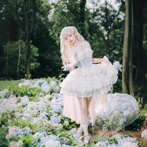 Lolita JSK Dog Robe courte de style ballet Design original 'Dance of Time' Robe de princesse pour Halloween - Product Image 5