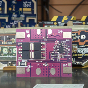BMS 3S 6A <span class=keywords><strong>10A</strong></span> 11.1V pin hệ thống bảo vệ lzasw40 mô hình 3-string pin lithium Board 45*40 mét <span class=keywords><strong>PCB</strong></span> & pcba - Product Image 1