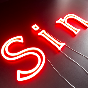 Enseigne néon personnalisée, enseigne néon avec logo personnalisé, enseigne néon LED pour <span class=keywords><strong>restaurant</strong></span>, boutique, devanture de magasin - Product Image 3