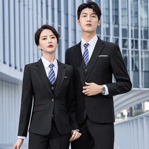 Women's Plus Size Suit Set Long Sleeve Polyester Formal Workwear Fall 2024 - Product Image 4