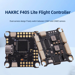Hakrc F405 Lite ชุดควบคุมการบิน UAV เมนบอร์ดส่งภาพ O4 กล้องคู่ FPV โมดูลบลูทูธภายนอก - Product Image 1