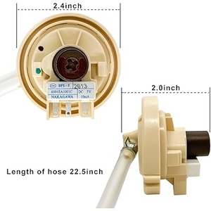 Sensor <span class=keywords><strong>de</strong></span> Nivel <span class=keywords><strong>de</strong></span> <span class=keywords><strong>Agua</strong></span> 6501EA1001R, Interruptor <span class=keywords><strong>de</strong></span> Presión <span class=keywords><strong>de</strong></span> Nivel <span class=keywords><strong>de</strong></span> <span class=keywords><strong>Agua</strong></span> para <span class=keywords><strong>Lavadora</strong></span>, Compatible con Lavadoras L-G, Reemplaza 6501EA1001C AP5204365 - Product Image 3