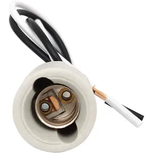 e12 bulb holder CE listed E10,E12,E14,E17 porcelain lamp socket for night light