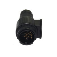 Autone TP01A-7 13Pin 12V Nylon Remorque Plug 7 voies Remorque Pièces ISO11446