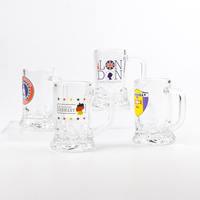 Vente en gros de mini-mugs à bière personnalisés avec logo, verres à shot avec poignée, souvenirs