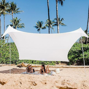 Outdoor <b>canopy</b> portable Lycra sunshade <b>canopy</b> elastic beach lawn <b>tent</b>, suitable for all seasons - Product Image 2