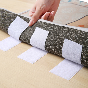 Double Sided Velcro Tape Rectangle Strong Adhesive Self Adhesive For Curtains Door Curtains Car Mats Sofa Fixing - Product Image 3